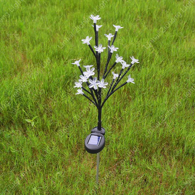 Cherry Blossom Tree Solar LED Light New Outdoor Landscape Home Decorative Garden