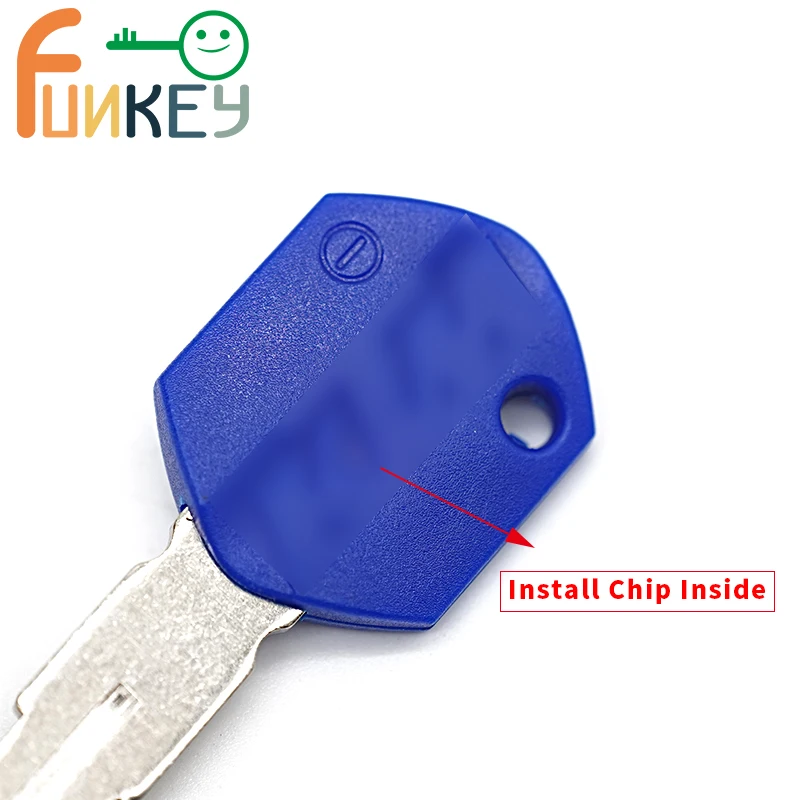 Аксессуары для мотоциклов высокого качества, противокражный замок, синий ключ транспондера для мотоцикла, пустой ключ для KTM 1050 RC8R 1190 1290