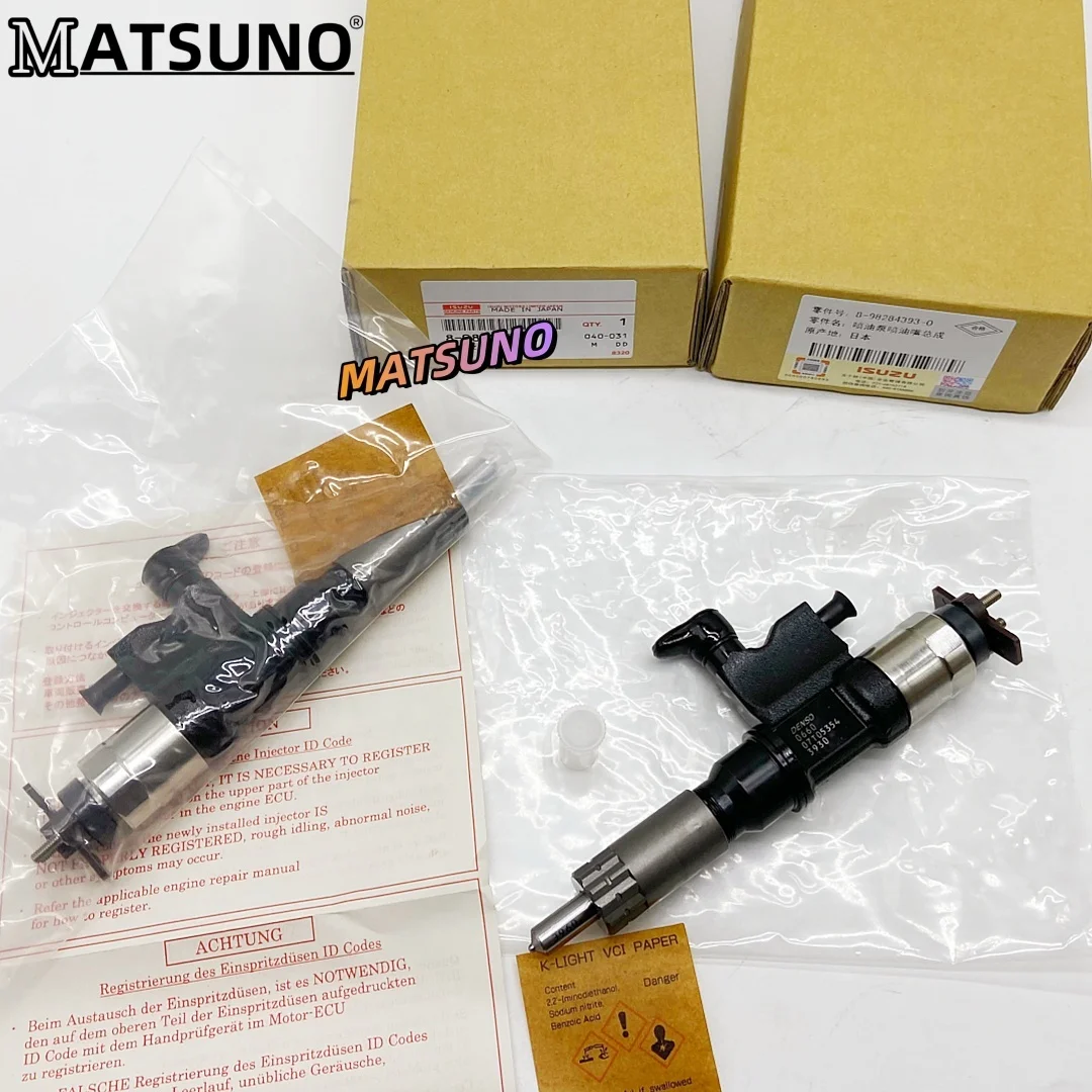 4HK1 ZX240 New Type-5A Injector 095000-1520 8982438630
