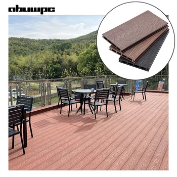 Good Quality Outdoor Plastic Wood Flooring Anti-corrosion WPC Decking Flooring for Landscape
