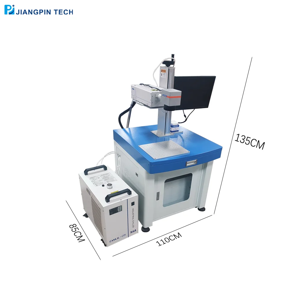 UV cabinet laser marking machine 3w 5w