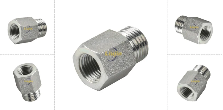5CB-16-04 hydraulic hose nipple bsp female stud fittings hydraulic adaptor