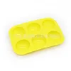 6 small semicircles-yellow