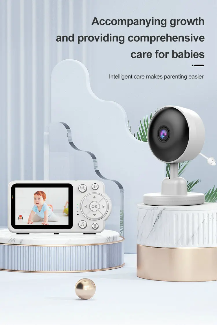 最热C3 2.4G Wifi无线双向音频高清儿童运动检测Camara婴儿监视器