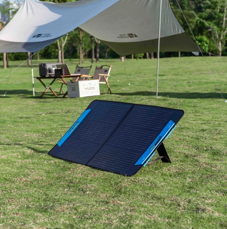 Intenergy All New Foldable Solar Panel Charger 100W Folding Solar Module  for Portable Solar System
