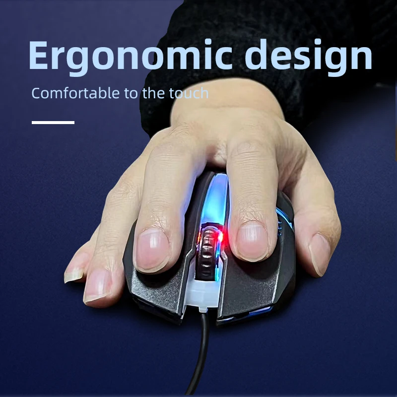 Best Free Gaming Usb Mouse Programmable Pc Light Wired Mouse Is