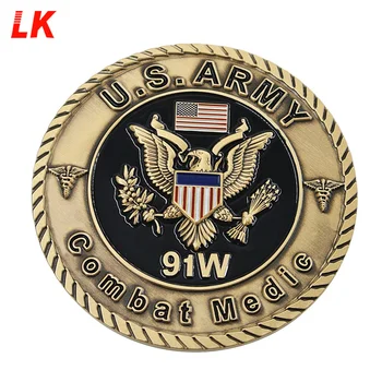 cheap Custom laser logo Commemorative blank coin for engraving stamping 3D copper gold Metal Engraved Military Challenge Coins