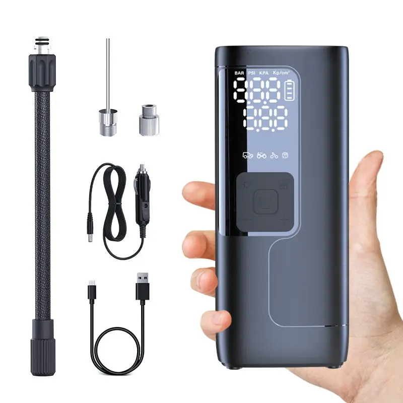 Wireless Inflatable Pump 12V Auto Inflatable Pumps Electric Tire Inflators for Car Wireless ...