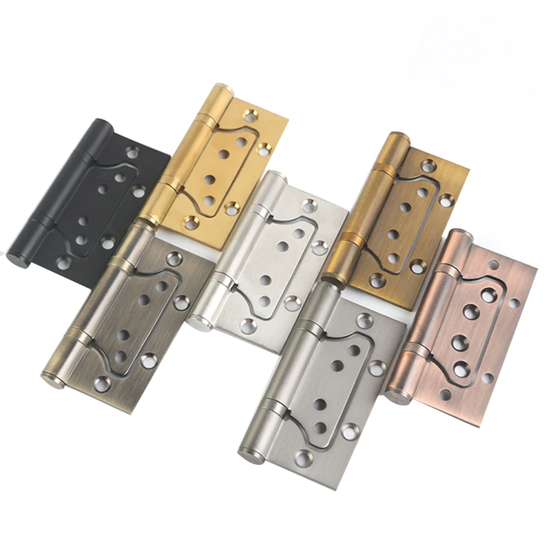 Goldbridge Stainless Steel 201 Door Hinges Metal Hinges For Wooden Door