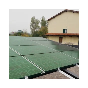 Green Color Solar Glass Panel