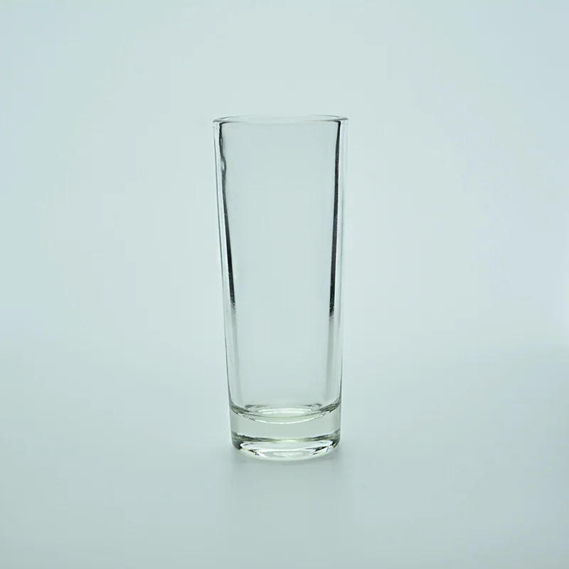 Wholesale Thick-bottomed Pen Holder Cup Straight Small Spirits Glass bar KTV Home Decorative Can Be Printed logo