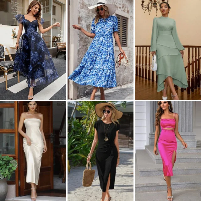 Wholesale Women's Clothing - High-Quality Mixed Matched Dresses