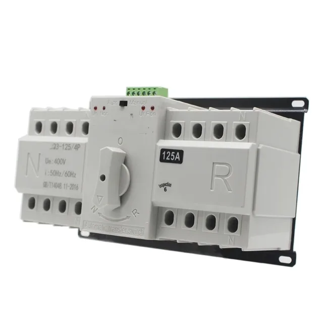 Hot-selling intelligent 2P 125A dual power automatic switch