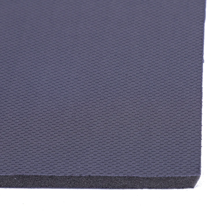 Oeko-Tex Standard 100 Environmental Pu Foam Adhesive Lamination Fabric 5mm Eva Foam Laminated Foam Roll for Underwear Footwear