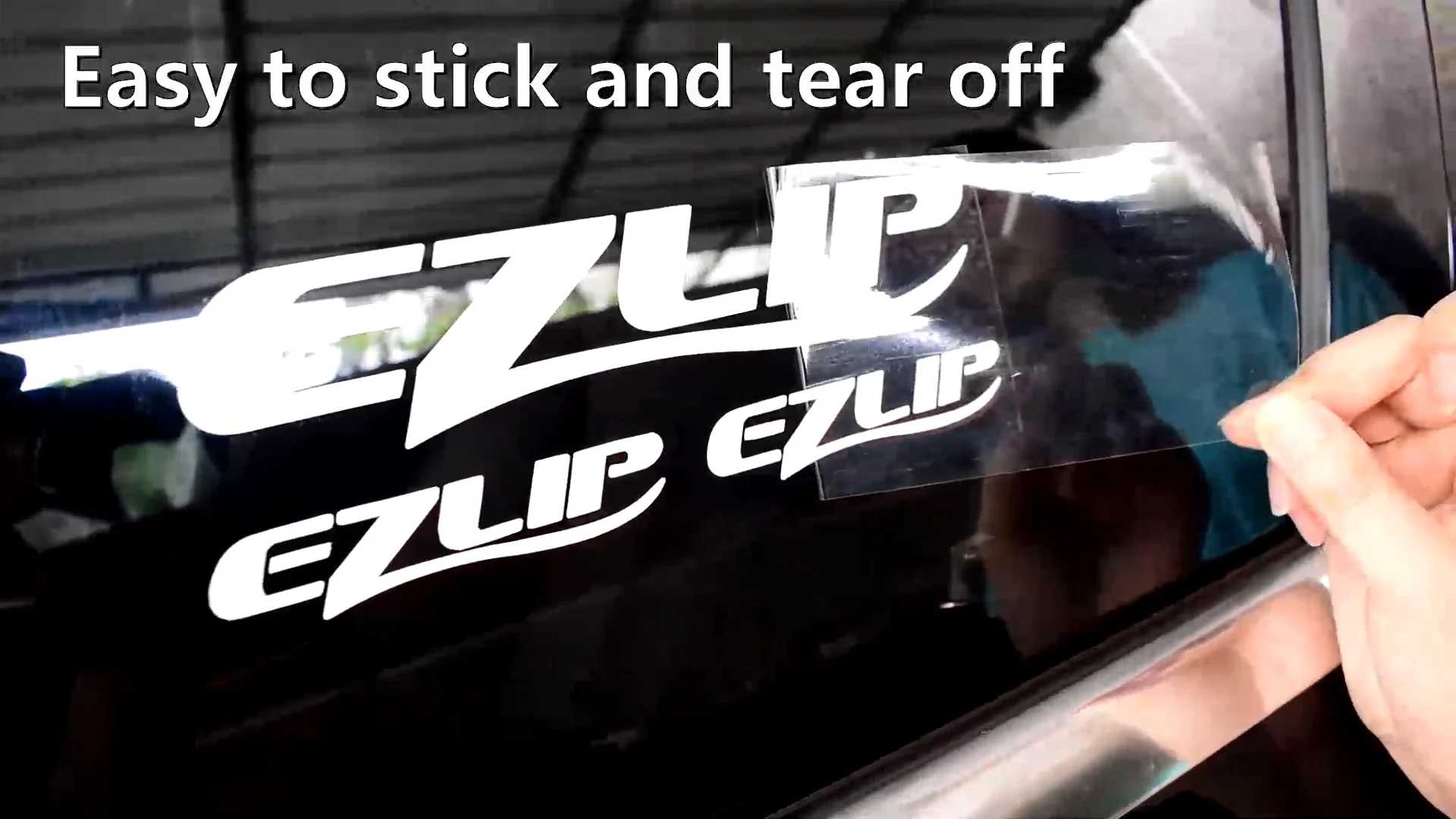 Window Logo Laminated Vinyl Car Decal Die Cut Car Supplies Decorative