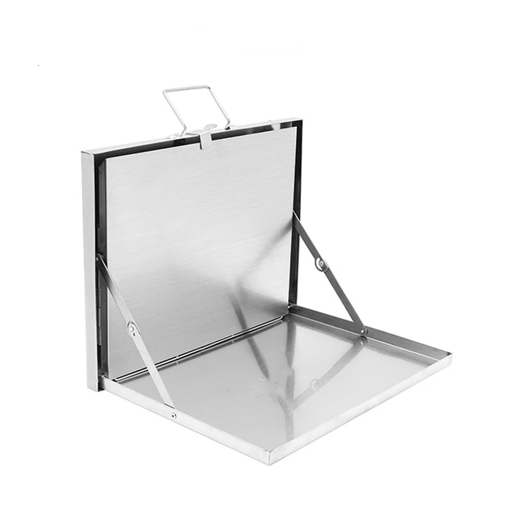 Griglia Da Campeggio Pieghevole Uadme - Acciaio Inox, Compatta 3cm, Per Barbecue All'Aperto - Foto 7