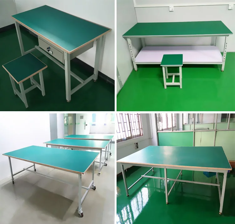 Customizable Size ESD Workbench with Steel and Aluminum Construction and 60KG Weight for Factory and Laboratory Use