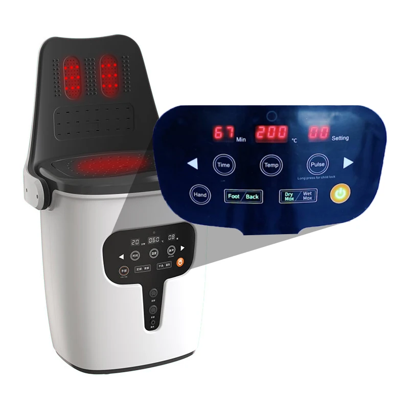 Minter Electric Heating Far Infrared Red And Blue Meridian Sitting Moxibustion Instrument