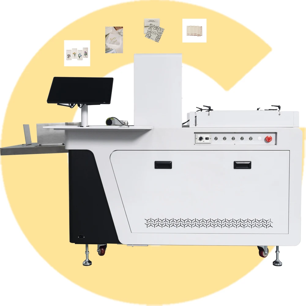 Giftec 2025 Multi-functional Single Pass Printer Roll to Roll Print Directly on Gift Paper Packaging Printing Machine