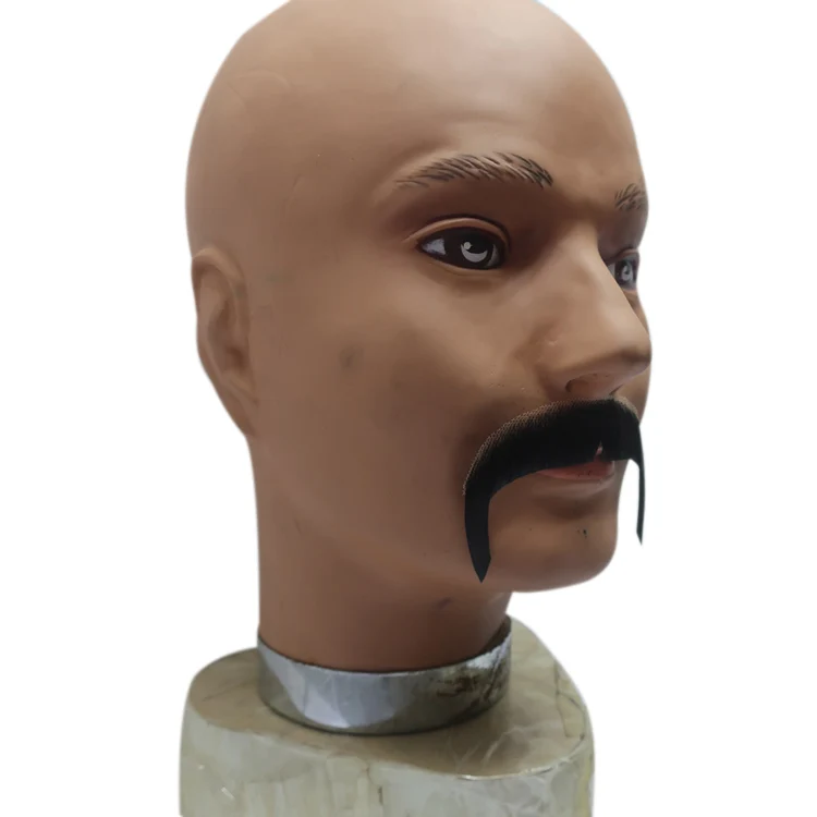 Новинка Прямая продажа с фабрики готовый к отправке костюм маскарадный кружевной базовый шар с ручным узелком мужские искусственные Усы Борода