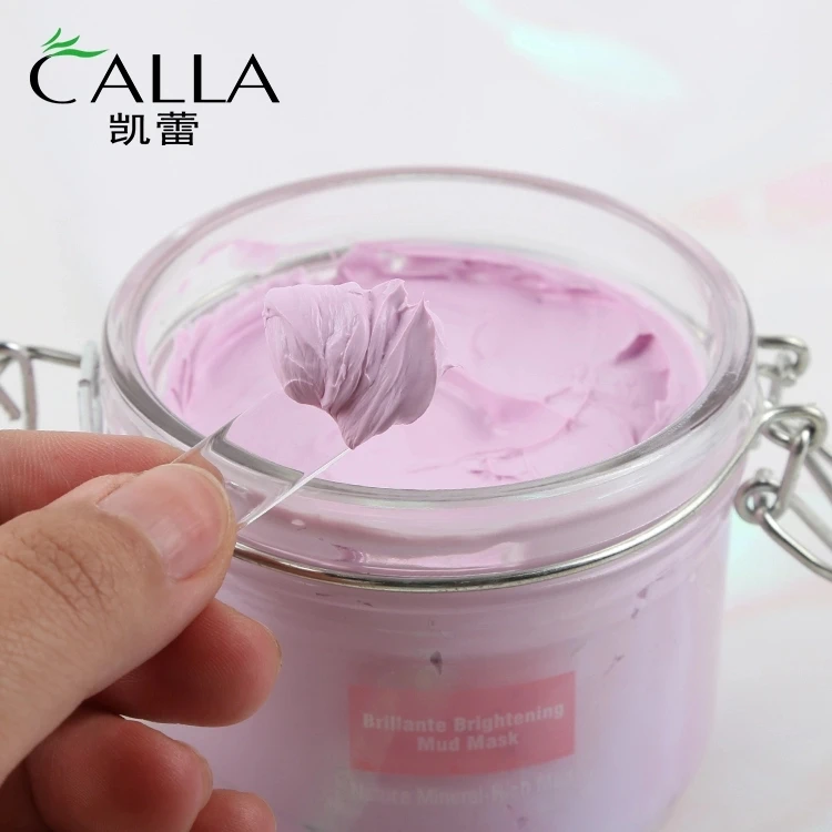 Высокое качество, частная марка, грязь для ухода за кожей, вулканический амазонский белый натуральный органический Глубоко очищающий черный маска для лица, розовая глина для лица