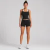 Vest+Shorts - Black