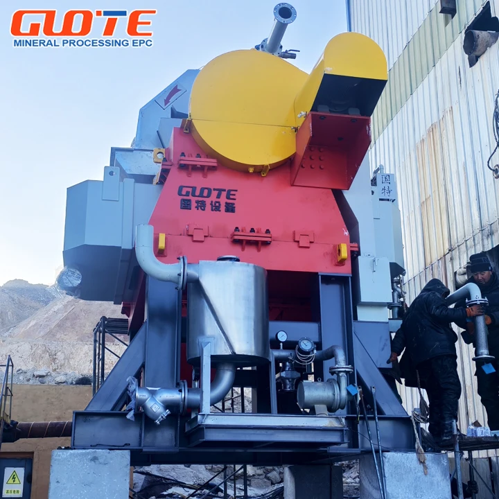 Vertical Pulsating High Gradient Magnetic Separator for  Mining Equipment with Iron Ore Concentrator