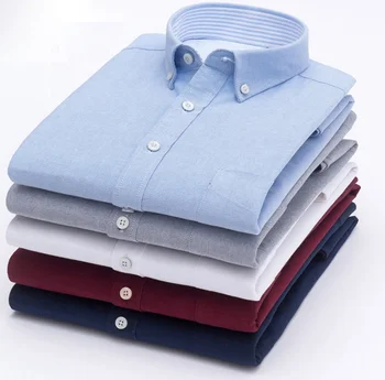 Custom short sleeve 100% cotton button up business oxford dressing shirt plus size white french cuff tuxedo dress shirt for men