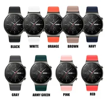 22 mm Sport  rubber silicone smart watch bracelet strap for Huawei GT2 pro smart watch bracelet