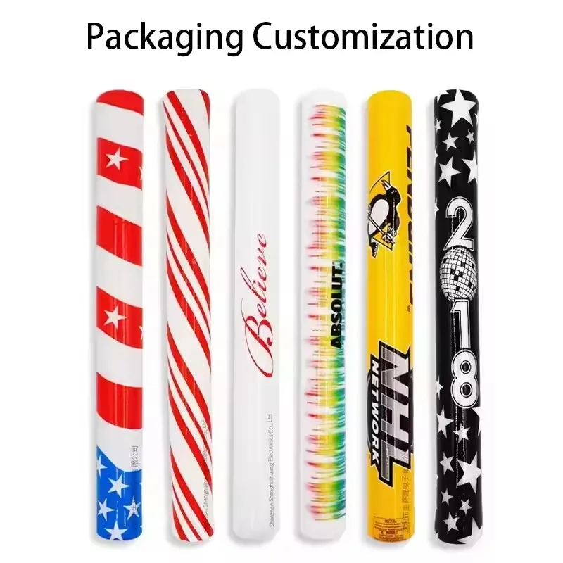 Nicro Custom Printing LOGO Led Party Novelties Supplies LED Light up Foam Stick Concert Cheer up Props Led Stick Glow Stick