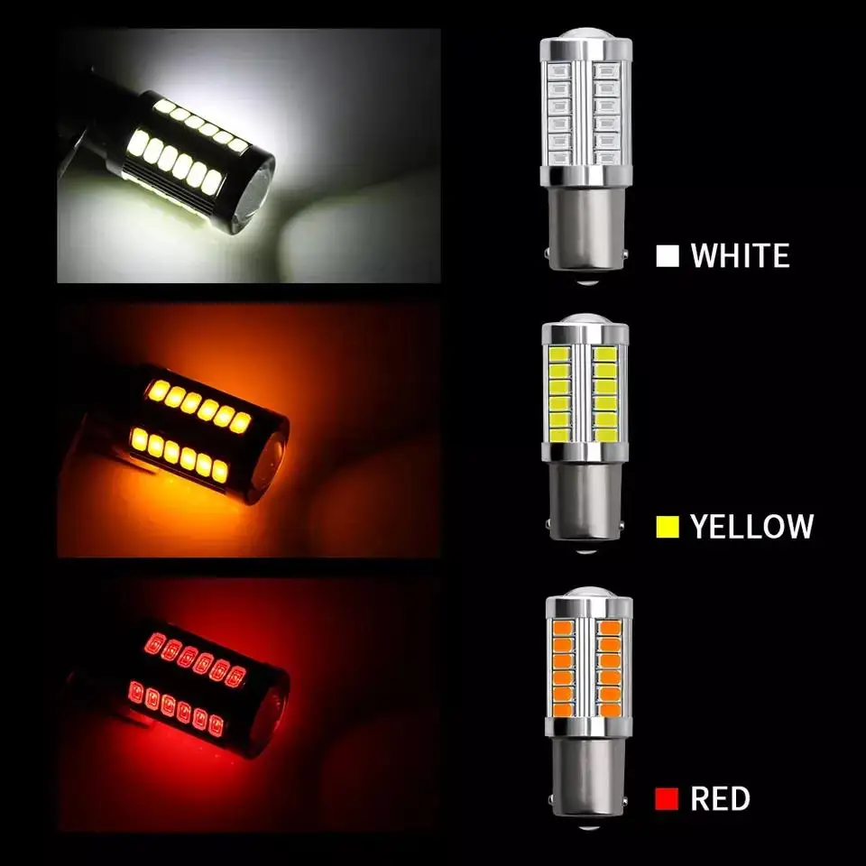 Wholesale Car Accessories 1156 1157 33 Led Smd Auto Canbus Turn Signal