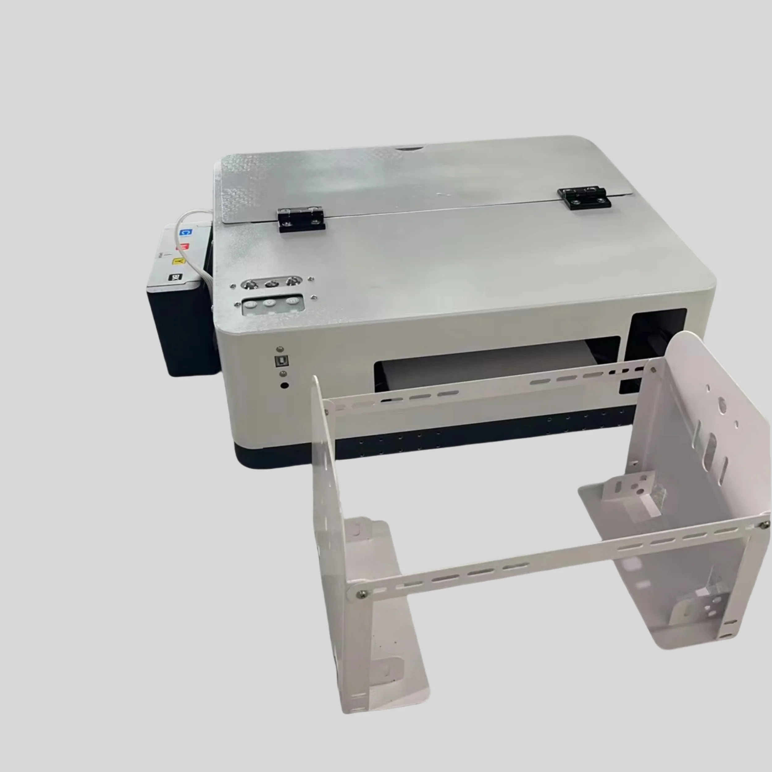 Newly Invented Sticker Printing Machine Digital A4 Size  Inkjet Roll to Rolllabel Printer Color for Small Business