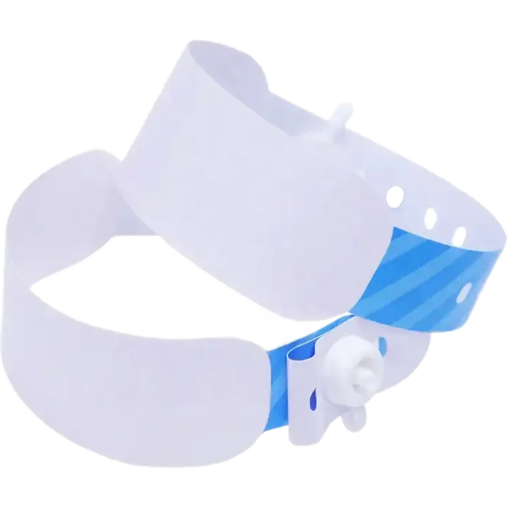 Linkwin09 Hospital Medical Adult Child Identification Wristband PVC Plastic ID Bracelet