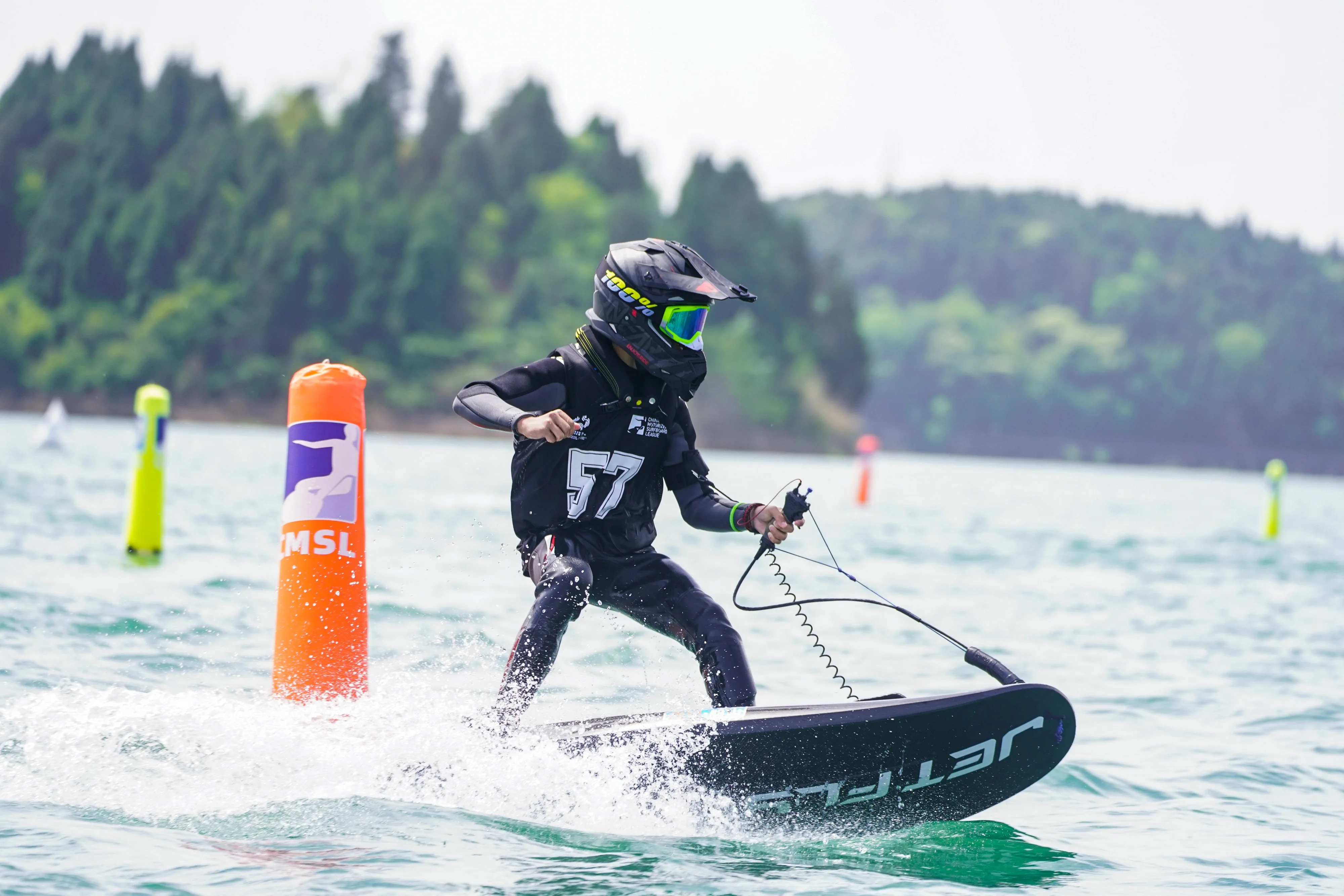 Electric Jet Engine Surfboard - Jetfly EFI Titanium Motorized