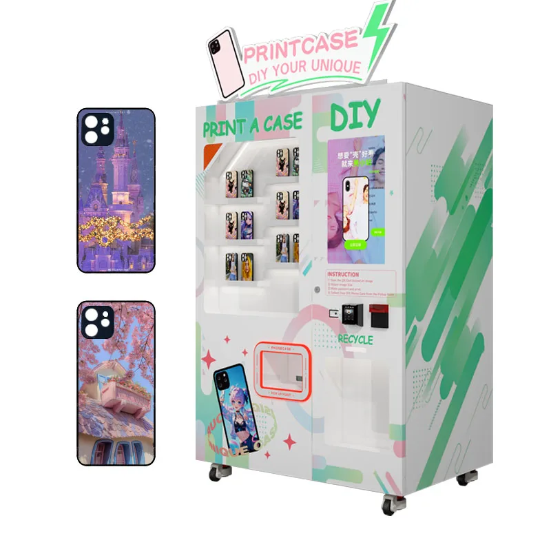 Phone Shell Printer Machine Smart Vending Machine Intelligent Vending for Shopping Mall and Scenic Spot Special Gift
