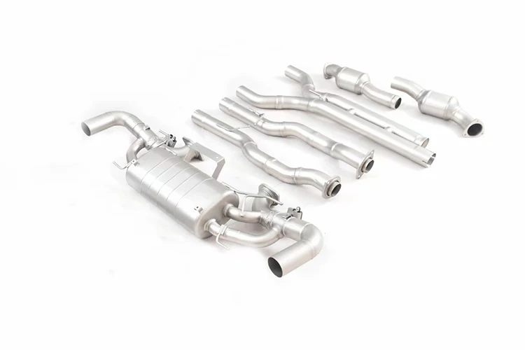 car exhaust dowpipe and rear system