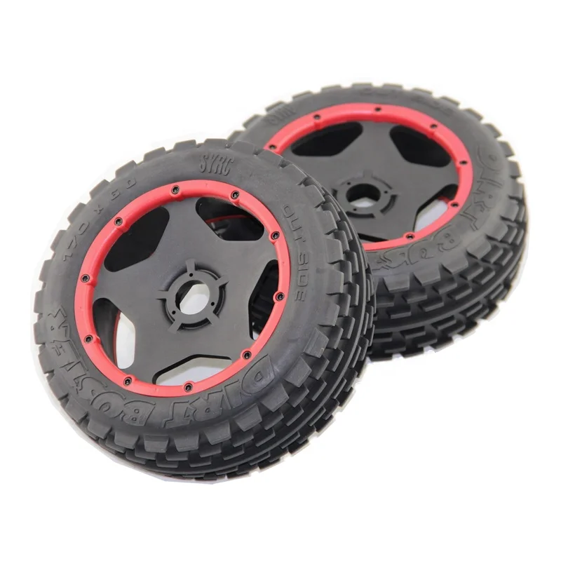 1/5 Scale RC SY KM Rovan HPI Baja 5B Buggy Front Wheels and Tires 2 Pcs Dirt Buster Front Tyres