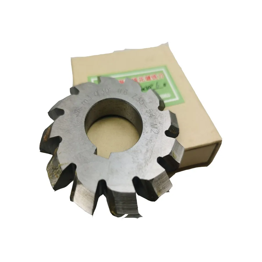 Modules PA20 Degrees HSS Gear Milling Cutter Gear Cutting Tools