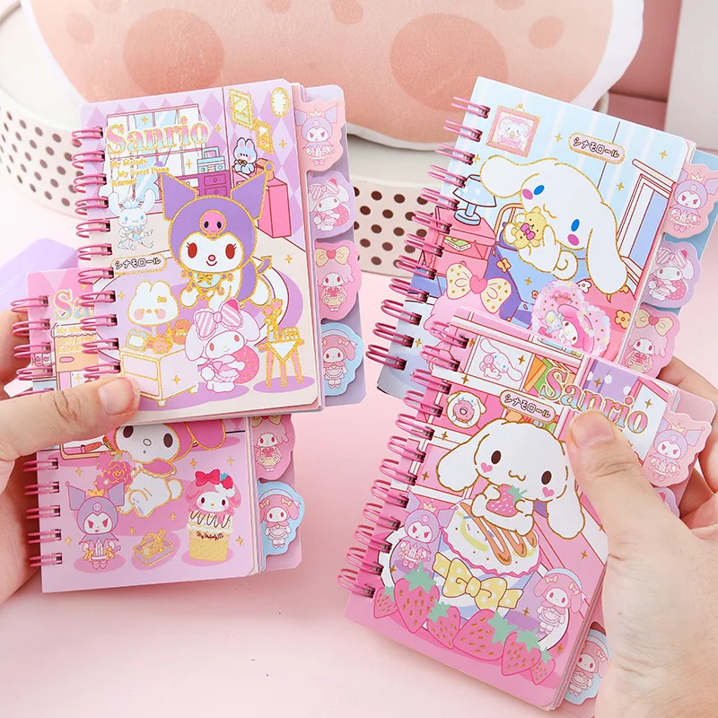 Mb1 Student Children Kawaii Cute Cartoon Stationery Cute Cartoon Coil 