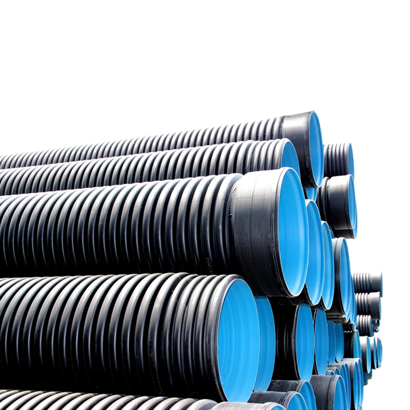 Hdpe Tube Pipe Corrugated Culvert Hdpe Pipe For Waste Water Drainage 400mm 560mm 630mm 900mm