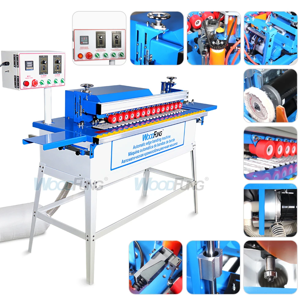 Fully Automatic Edge Banding Machine for Woodworking Furniture PVC Edge Bander Price