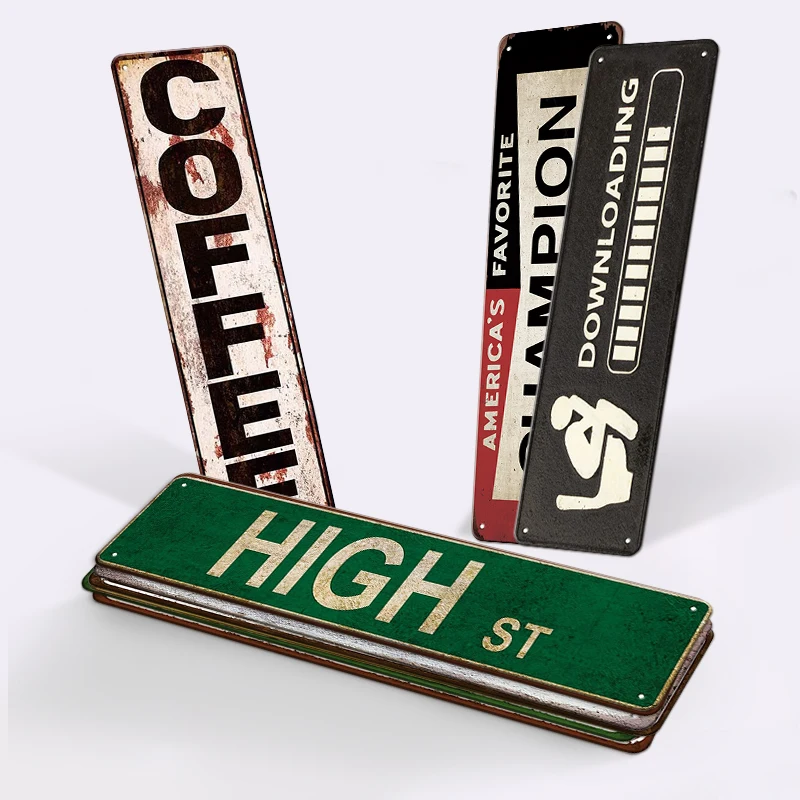 Top 4 Vintage Metal Sign Manufacturers in Brazil