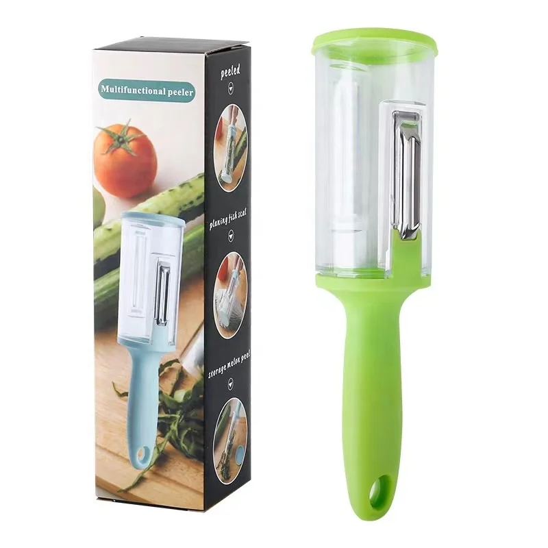 Multifunctional Vegetable Fruit Peeler With Storage Box – Vixilly