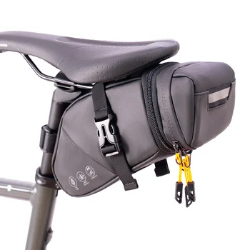 2L Factory Waterproof Extendable High-Reflective Mountain Road Travel Bike Saddle Bag Reflective Bicycle Seat Bags Cycling Tool