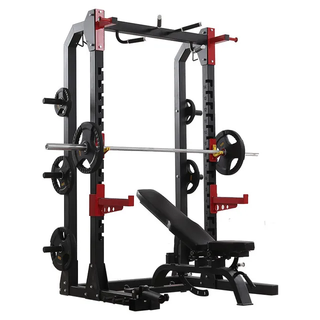 Gym Equipment Mutli Function Trainer Station Power  Squat  Rack Cage For Exercise