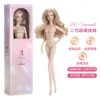 White hair-curly hair-champagne gold