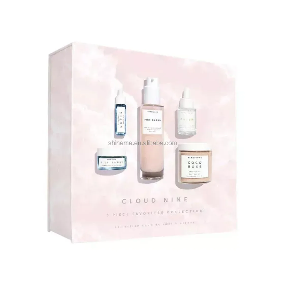 Multifunctional Anti Aging Cleansing & Smoothing Cleanser Toner Serum Face Cream Skin Care Set 