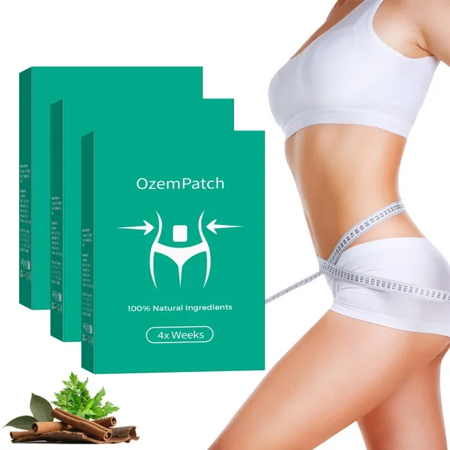 4PCS Abdomen Treatment Herbal Belly Slimming Sap Patch for Burning Fat