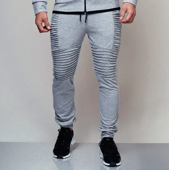Men's casual pants Men's sports pants autumn and winter casual pure cotton
