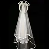 BEIDE WITH VEIL white